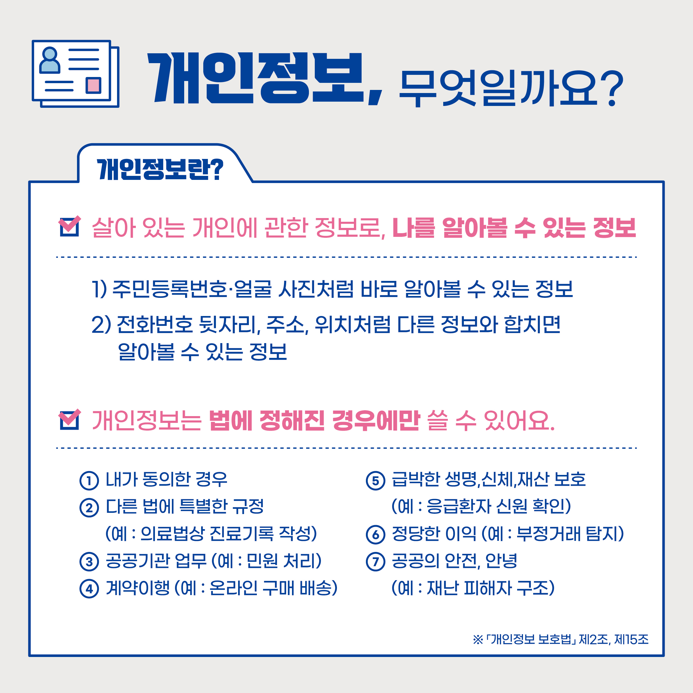 [모두의 토론회 - AI 시대 개인정보 안전활용편] 카드뉴스 2